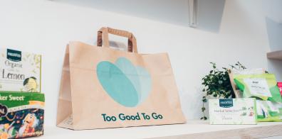 Too Good to Go paper carrier bag